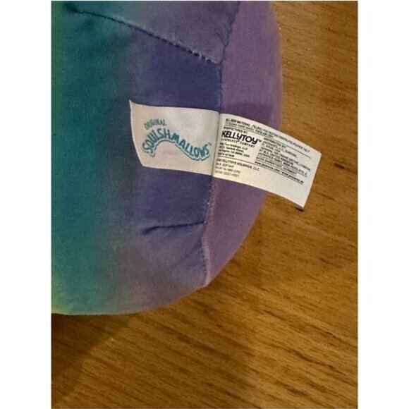 Pride Collection Disney Squishmallows Rainbow Stitch 9" Plush Toy Kellytoy - Picture 4 of 4